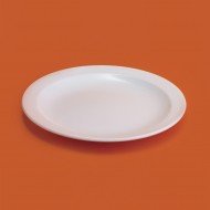 Plato Postre Con Borde