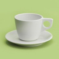 Jarro Mug 220 ml. con Plato